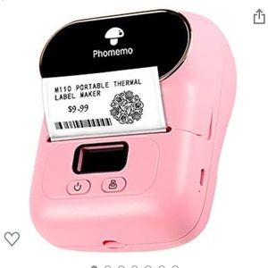 Portable Bluetooth Thermal Label Maker w/ Refill